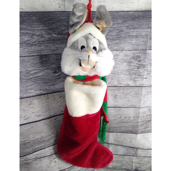 Warner Bros. Other - Vintage Bugs Bunny Character Christmas Stocking